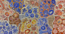 Load image into Gallery viewer, &quot;Bush Flowers&quot; Bernadine Johnson Kemarre 78cm x 148cm
