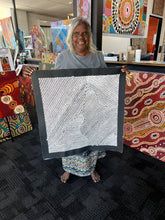 Load image into Gallery viewer, &quot;Bush Bean&quot; Nancy Martin Napangarti 58cm x 61cm
