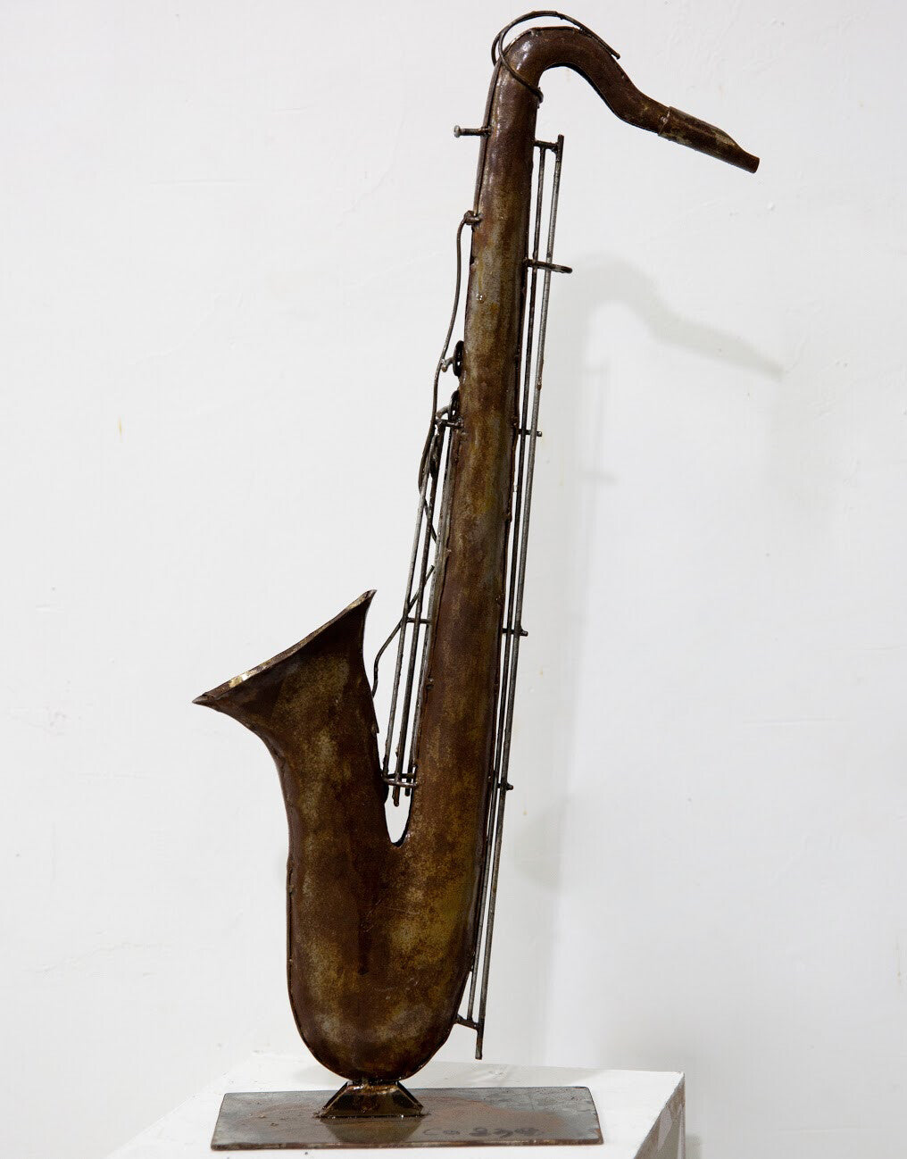 Saxophone  Metal Sculpture