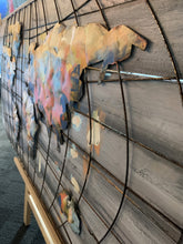 Load image into Gallery viewer, World Map 3D Metal Art
