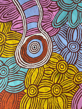 Load image into Gallery viewer, &quot;Womens Ceremony&quot; Glenys Gibson Napaltjarri 200cm x 117cm
