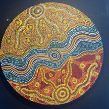 Load image into Gallery viewer, &quot;My Country&quot; Barbara Baker 90cm diameter

