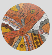 Load image into Gallery viewer, &quot;Minyma Malilu&quot; Clarise Tunkin 90cm diameter
