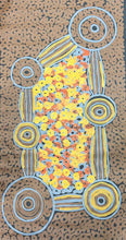 Load image into Gallery viewer, &quot;Ngayuku Kamiku Ngura (My Grandmothers Country)&quot; April Barry 209cm x 108cm.
