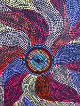Load image into Gallery viewer, &quot;Budgerigar Dreaming&quot; Julieanne Nungurrayi Turner 74cm x 78cm *
