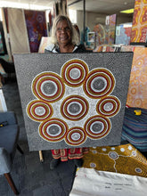 Load image into Gallery viewer, &quot;Bush Onion&quot; Nancy Martin Napangarti 91cm x 91cm
